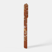 Terracotta Watercolor Wildflowers Pattern Name  (Côté droit)