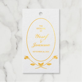 Terracotta Wedding Cadeaulabels