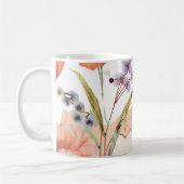 Terracotta Wildflower Rustic Boho Drinkware Koffiemok (Links)
