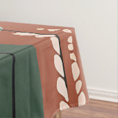 Terracotta Wildflower Rustiek Boho Spring Decor Tafelkleed (Voorbeeld)