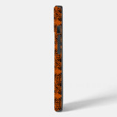 Terracotta Zwart Oudgrieks Meander Patroon Case-Mate iPhone Case (Achterkant / Links)