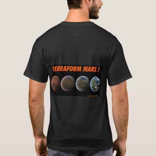 Terraform Mars T-shirt (Achterkant)