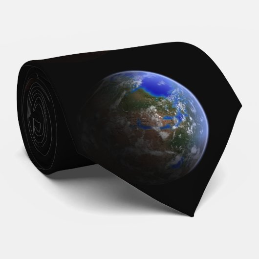 Terraforming de cravate de Mars (Roulé)