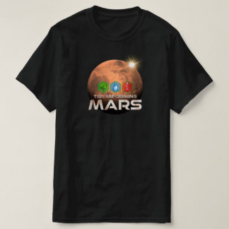 Terraforming Mars 3 Hex Design T-shirt