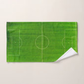 Terrain de football (Style n° 1) (Serviette à main)