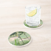 Terrain de golf dans des dessous de verre de (Côté)