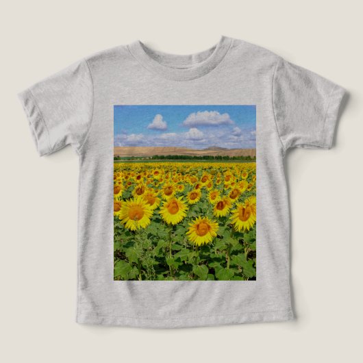 Terrain de tournesol (Design Recto)