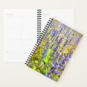 Terrain Joli de fleurs violettes (Devant avec enveloppe)