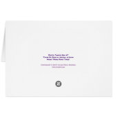 Terrain no 1 avec poème : Des moments tranquilles (Dos Horizontal)