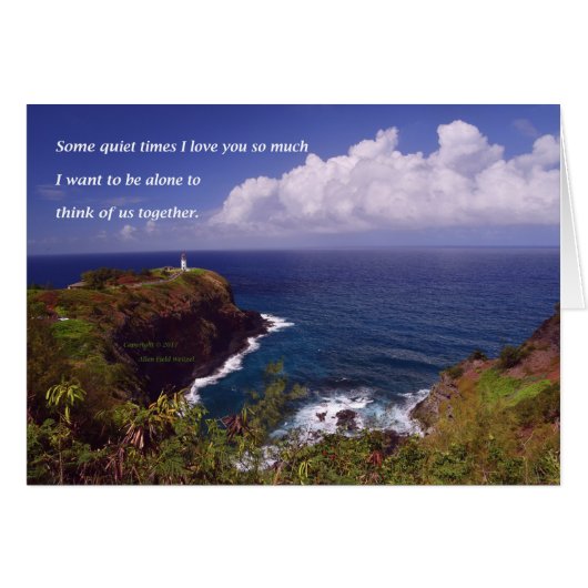 Terrain no 1 avec poème : Des moments tranquilles (Devant horizontal)