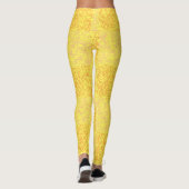 Terrain Pattern Red 01x4B Black BG Leggings (Achterkant)