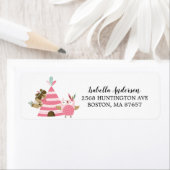 Terrain sauvage de la tribu Un Étiquette de adress (En situation)