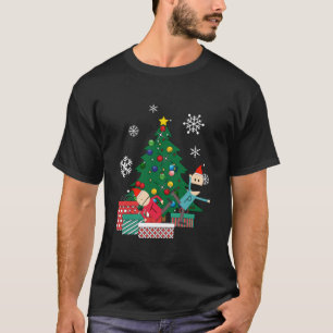 Terrance en Phillip om de kerstboom T-S T-shirt