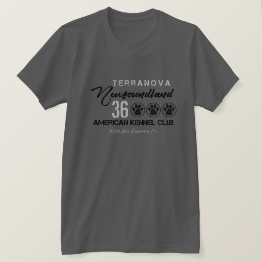 Terranova Newfoundland T-shirt (Design voorkant)
