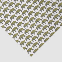 Terrapin (blanc) - Papier de soie