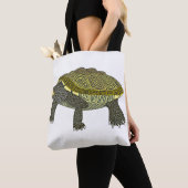 Terrapin (blanc) - Sac fourre-tout (De près)