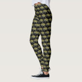 Terrapin (motif noir) - Legging pour femmes (Gauche)