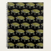 Terrapin (motif noir) - Planificateur (Devant)
