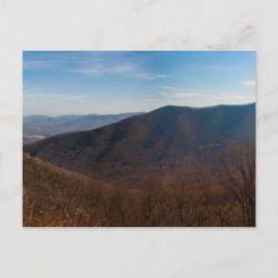 Terrapin Mountain in Autumn, Virginia Briefkaart