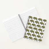 Terrapin (patroon wit) - Notitieboek (Binnen)