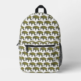 Terrapin (patroon wit) - Rugzak