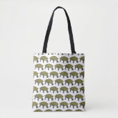 Terrapin (pattern white) - Tote Bag (Devant)