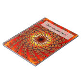 Terrapin Spin Fractal Art Notitieboek (Linkerzijde)