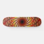 Terrapin Spin Fractal Art Skateboard (Horizontaal)