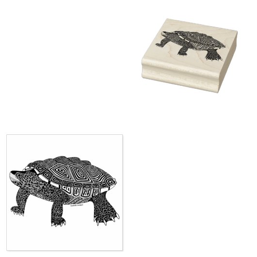 Terrapin - Stempel (Gestempeld)