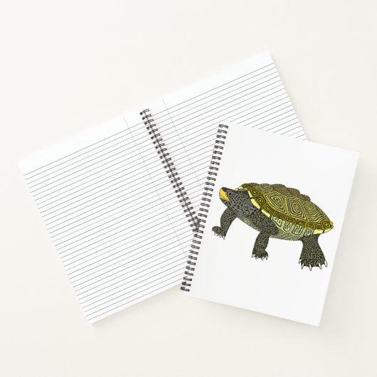 Terrapin (wit) - Notitieboek (Binnen)