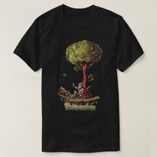 Terraria de Terrarian T-shirt (Design voorkant)