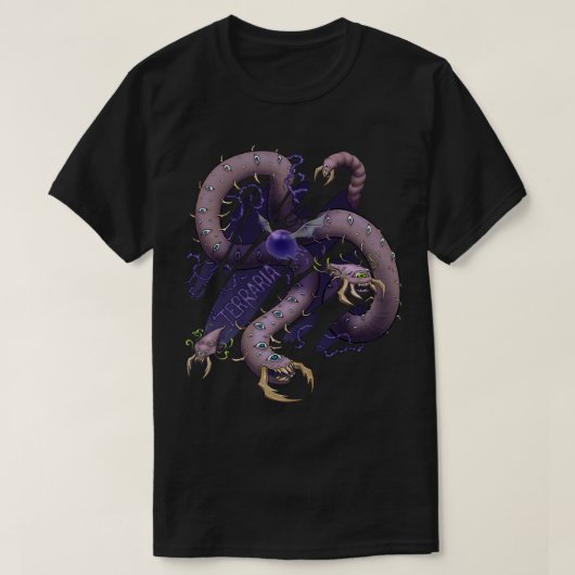 Terraria Eater van Shirten T-shirt (Design voorkant)