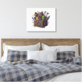 Terraria Merch Pack Canvas Afdruk (Insitu (Slaapkamer))