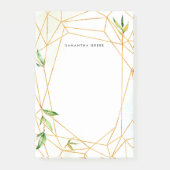 Terrarium Botanical Personalized Post-it® Notes (Voorkant)