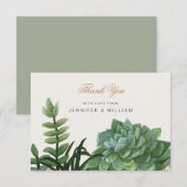 Terrarium / Dank u Bedankkaart (Voorkant / Achterkant)