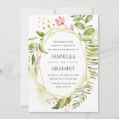 Terrarium Faire-part de mariage (Devant)