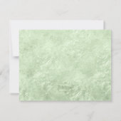 Terrarium Succulent Bruiloft RSVP & Accommodaties Kaartje (Achterkant)