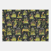 Terrariums en papier de découpage Jeu de 3 (Devant 2)