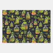 Terrariums en papier de découpage Jeu de 3 (Devant 2)