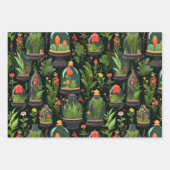 Terrariums en papier de découpage Jeu de 3 (Devant 2)