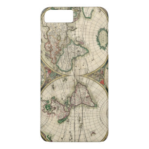 Terrarum Orbis Tabula iPhone 8 Plus / 7 Plus Hoesje
