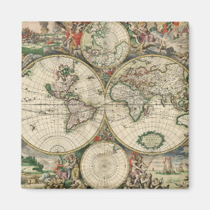 Terrarum Orbis Tabula Magneet