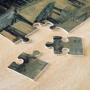 Terras of a Cafe on Montmartre La Guinguette Legpuzzel