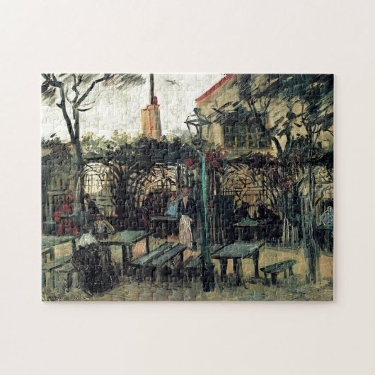Terras of a Cafe on Montmartre La Guinguette Legpuzzel (Horizontaal)