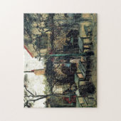 Terras of a Cafe on Montmartre La Guinguette Legpuzzel (Verticaal)