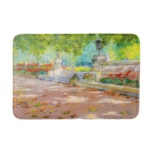 Terras, Prospect Park (1887) tekening Badmat