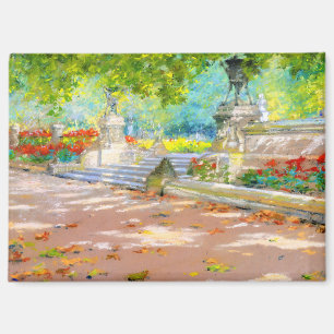 Terras, Prospect Park (1887) tekening Magneet