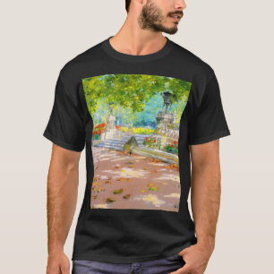  Terras, Prospect Park (1887) tekening T-shirt