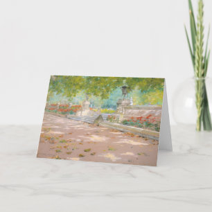 Terras, Prospect Park   William Merritt Chase Kaart