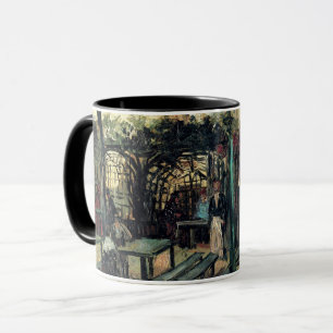Terras van een café, Montmartre door Vincent van G Mok